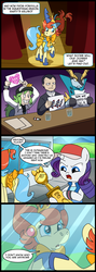 Size: 713x2000 | Tagged: safe, artist:madmax, rarity, cobalion, human, keldeo, g4, blushing, bow, clothes, comic, crossdressing, crossover, dress, embarrassed, forced makeover, giovanni, glass, heart, marker, n, natural harmonia gropius, paper, pokemans pink, pokémon, sad, speech bubble, trophy