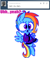 Size: 500x583 | Tagged: safe, artist:mushroomcookiebear, rainbow dash, g4, female, solo, tumblr