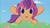 Size: 853x480 | Tagged: safe, screencap, scootaloo (g3), g3, g3.5, cute, cutealoo, female, impending glomp, jumping, solo