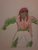 Size: 460x612 | Tagged: safe, artist:alycatki-en, lauren faust, the incredible faust, the incredible hulk, traditional art