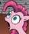 Size: 234x270 | Tagged: safe, artist:andy price, idw, pinkie pie, g4, faic, female, gasp, ponk, reaction image, solo, thousand yard stare