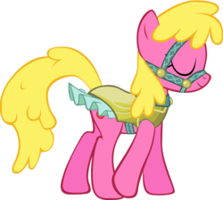 Size: 693x620 | Tagged: safe, artist:stinkehund, cherry berry, pony, g4, bridle, clothes, dress, female, saddle, simple background, solo, transparent background, vector