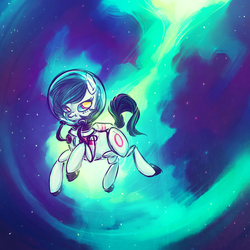 Size: 800x800 | Tagged: safe, artist:syntactics, oc, oc only, astronaut, space, spacesuit