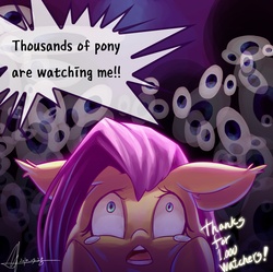 Size: 3016x3000 | Tagged: safe, artist:jggjqm522, fluttershy, g4, eyeball, eyes, female, scared, solo