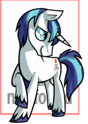 Size: 744x1052 | Tagged: safe, artist:lunchwere, shining armor, g4, male, solo