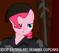 Size: 1004x896 | Tagged: safe, artist:zergrex, pinkie pie, g4, congo, female, meme, solo