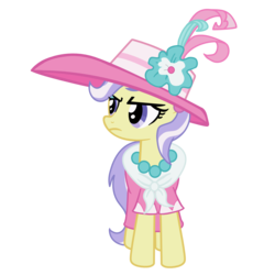 Size: 1800x1800 | Tagged: safe, artist:shinjitoo, upper crust, g4, sweet and elite, canterlot, clothes, dress, female, hat, simple background, solo, transparent background, uppercrust, vector