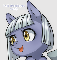 Size: 2000x2104 | Tagged: safe, artist:racoonsan, edit, limestone pie, g4, /mlp/, caption, cropped, female, hilarious in hindsight, image macro, meme, solo