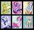 Size: 1024x896 | Tagged: safe, artist:probablyfakeblonde, applejack, fluttershy, pinkie pie, rainbow dash, rarity, twilight sparkle, alicorn, pony, g4, female, mane six, mare, twilight sparkle (alicorn)