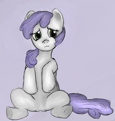 Size: 1212x1276 | Tagged: safe, artist:s00p, tornado bolt, g4, featureless crotch, female, filly, solo