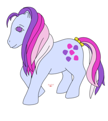 Size: 3265x3680 | Tagged: safe, artist:red-sh, sweet stuff, twinkle eyed pony, g1, female, solo