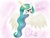 Size: 1024x768 | Tagged: safe, artist:candycanepony, princess celestia, g4, female, smiling, solo