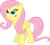 Size: 1024x925 | Tagged: safe, artist:kuren247, fluttershy, dragonshy, g4, my little pony: friendship is magic, angry, female, simple background, solo, transparent background, vector