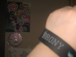 Size: 1600x1200 | Tagged: safe, human, brony, irl, irl human, merchandise, photo, wristband