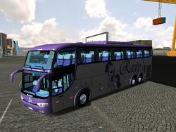 Size: 640x480 | Tagged: safe, rarity, g4, 18 wos haulin, bus, double decker bus, mod bus