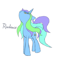 Size: 1000x1000 | Tagged: artist needed, safe, oc, oc only, pony, unicorn, 30 minute art challenge, female, looking up, mare, simple background, solo, white background