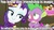 Size: 631x351 | Tagged: safe, edit, edited screencap, screencap, rarity, spike, dragon, pony, unicorn, dragon quest, g4, my little pony: friendship is magic, apron, blushing, caption, clothes, female, friendship with benefits, hub logo, image macro, male, mare, meme, rarity's bad pickup lines, ship:sparity, shipping, straight