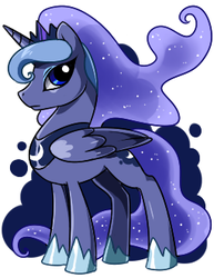 Size: 255x330 | Tagged: dead source, safe, artist:jiayi, princess luna, g4, female, solo