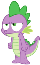 Size: 3000x4763 | Tagged: safe, artist:dipi11, spike, dragon, g4, .svg available, annoyed, faic, male, reaction image, simple background, solo, spike is not amused, transparent background, unamused, vector