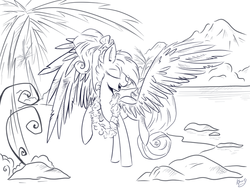 Size: 800x600 | Tagged: safe, artist:daffydream, princess cadance, g4, sketch