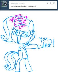 Size: 500x615 | Tagged: safe, artist:mushroomcookiebear, trixie, pony, unicorn, g4, female, mare, solo, tumblr