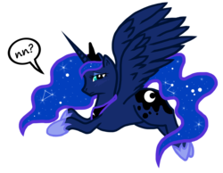 Size: 1024x795 | Tagged: safe, artist:ebony-lent-lily, artist:safe-as-houses, princess luna, g4, female, nn?, simple background, solo