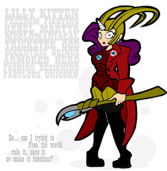 Size: 883x904 | Tagged: safe, artist:lillykitten, rarity, human, g4, amalgamation, boots, enjorlas, female, horn, horned humanization, humanized, iron man, les miserables, lillykitten, loki, shoes, solo, thigh boots