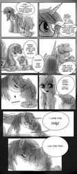 Size: 800x1809 | Tagged: safe, artist:paradoxbroken, mandopony, oc, oc:fausticorn, /mlp/, 4chan, comic, lauren faust, lauren-faust-visiting-4chan-gate