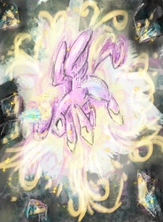 Size: 509x690 | Tagged: safe, artist:pegasustarva, princess cadance, g4, female, magic, magic overload, solo