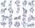 Size: 1750x1400 | Tagged: safe, artist:kp-shadowsquirrel, bon bon, cheerilee, derpy hooves, lyra heartstrings, sweetie drops, earth pony, pegasus, pony, unicorn, g4, butt, female, mare, monochrome, plot, simple background, sketch, sketch dump, white background