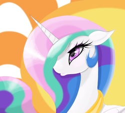 Size: 2200x2000 | Tagged: safe, princess celestia, g4, falco9998, female, pouting, solo