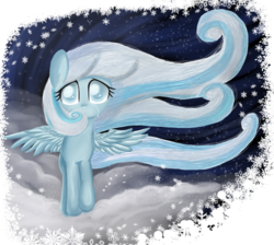 Size: 1280x1149 | Tagged: safe, artist:pridark, oc, oc only, oc:snowdrop, pegasus, pony, crying, pegasus oc, simple background, solo, transparent background