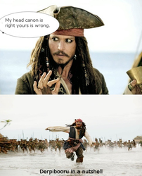 Size: 485x600 | Tagged: safe, derpibooru, beach, exploitable meme, jack sparrow, meme, unpopular opinion sparrow