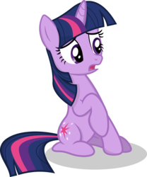 Size: 4569x5499 | Tagged: safe, artist:theponymuseum, twilight sparkle, a canterlot wedding, g4, absurd resolution, confused, female, shadow, simple background, solo, transparent background, vector