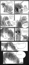 Size: 800x1809 | Tagged: safe, artist:paradoxbroken, oc, oc only, oc:fausticorn, /mlp/, comic