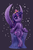 Size: 1440x2160 | Tagged: safe, artist:assasinmonkey, twilight sparkle, alicorn, pony, g4, crown, female, mare, solo, throne, twilight sparkle (alicorn)