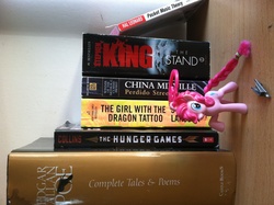 Size: 2592x1936 | Tagged: safe, pinkie pie, g4, book, photo