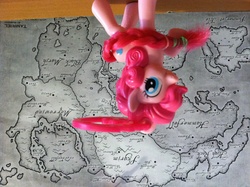 Size: 2592x1936 | Tagged: safe, pinkie pie, g4, map, photo, tamriel, the elder scrolls