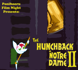 Size: 1000x900 | Tagged: safe, artist:daisyhead, oc, oc only, oc:flicker, ponibooru film night, hunchback of notre dame 2, solo