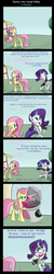 Size: 1950x9700 | Tagged: safe, artist:tixolseyerk, fluttershy, rarity, pegasus, pony, unicorn, g4, bipedal, camera, comic, hobby, horn, magic, milkshake, photography, throwing