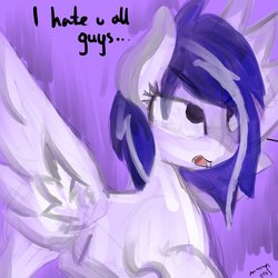 Size: 894x894 | Tagged: safe, artist:mmmph-stahp-kiss, oc, oc only, oc:moonlight flare, pegasus, pony, solo