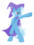 Size: 1024x1344 | Tagged: artist needed, safe, trixie, pony, g4, bipedal, smiling