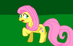 Size: 773x487 | Tagged: safe, artist:etech, fluttershy, pegasus, pony, g4, female, impossibly long tail, long tail, mare, solo, tail extensions