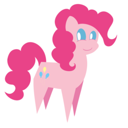 Size: 1000x1000 | Tagged: safe, artist:dragonfoorm, pinkie pie, earth pony, pony, g4, c:, cute, diapinkes, female, looking at you, mare, pointy ponies, simple background, smiling, solo, transparent background, vector