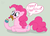 Size: 1089x793 | Tagged: dead source, safe, artist:edanarose, pinkie pie, g4, cupcake, female, solo