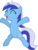 Size: 1234x1606 | Tagged: safe, artist:chipmagnum, minuette, pony, unicorn, g4, ^^, bipedal, eyes closed, female, happy, mare, open mouth, prancing, simple background, solo, transparent background, vector