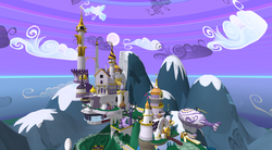 Size: 3920x2160 | Tagged: safe, canterlot, castle, second life