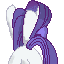 Size: 64x64 | Tagged: safe, artist:kalaverapastillera, rarity, g4, pixel art, ponymon