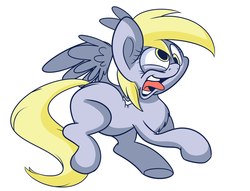 Size: 1112x849 | Tagged: safe, artist:extradan, derpy hooves, pegasus, pony, g4, female, mare, solo