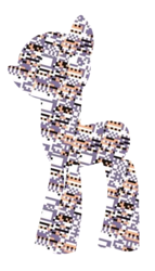 Size: 340x595 | Tagged: safe, artist:willdrawforfood1, missingno, pokémon, ponified, simple background, transparent background